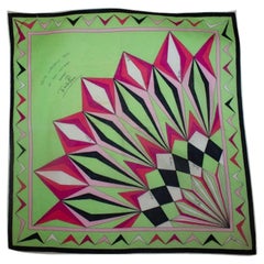 Rare Vintage Political Scarf by Pucci