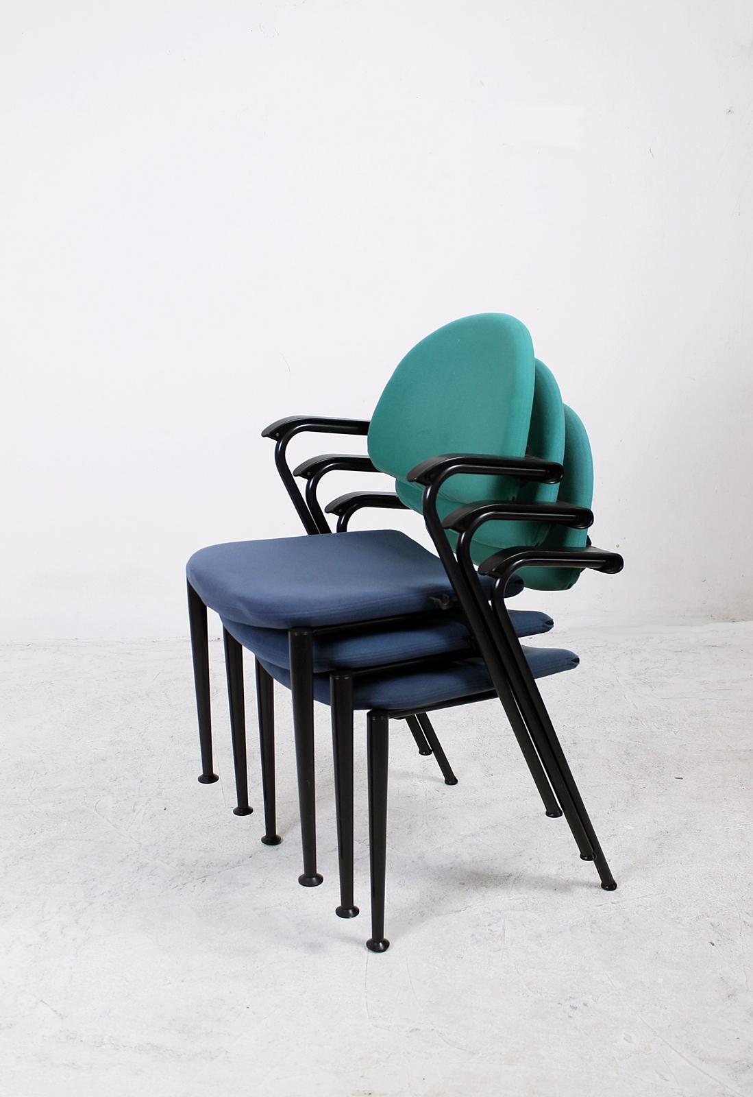  Postmodern Armchair Summa by Mario Bellini for Vitra, 1990s For Sale 4
