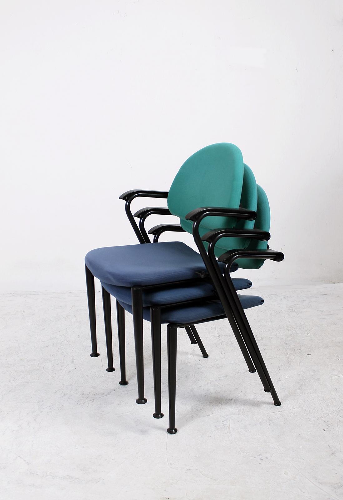 Postmodern Armchair Summa by Mario Bellini for Vitra, 1990s For Sale 4