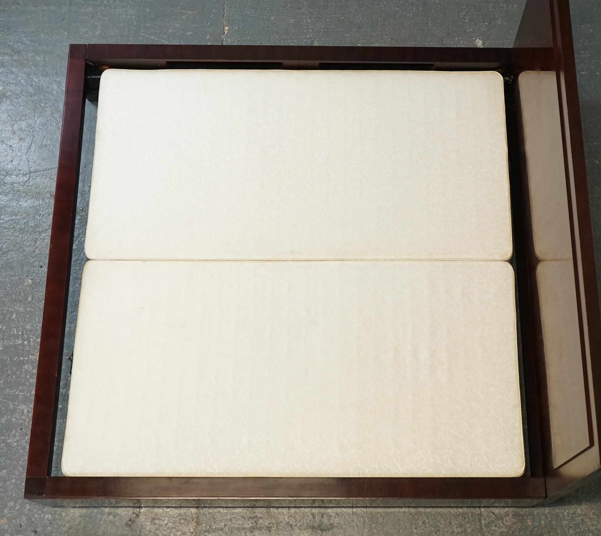 RARE VINTAGE RALPH LAUREN AMERICAN KiNG HUDSON STREET BED For Sale 4