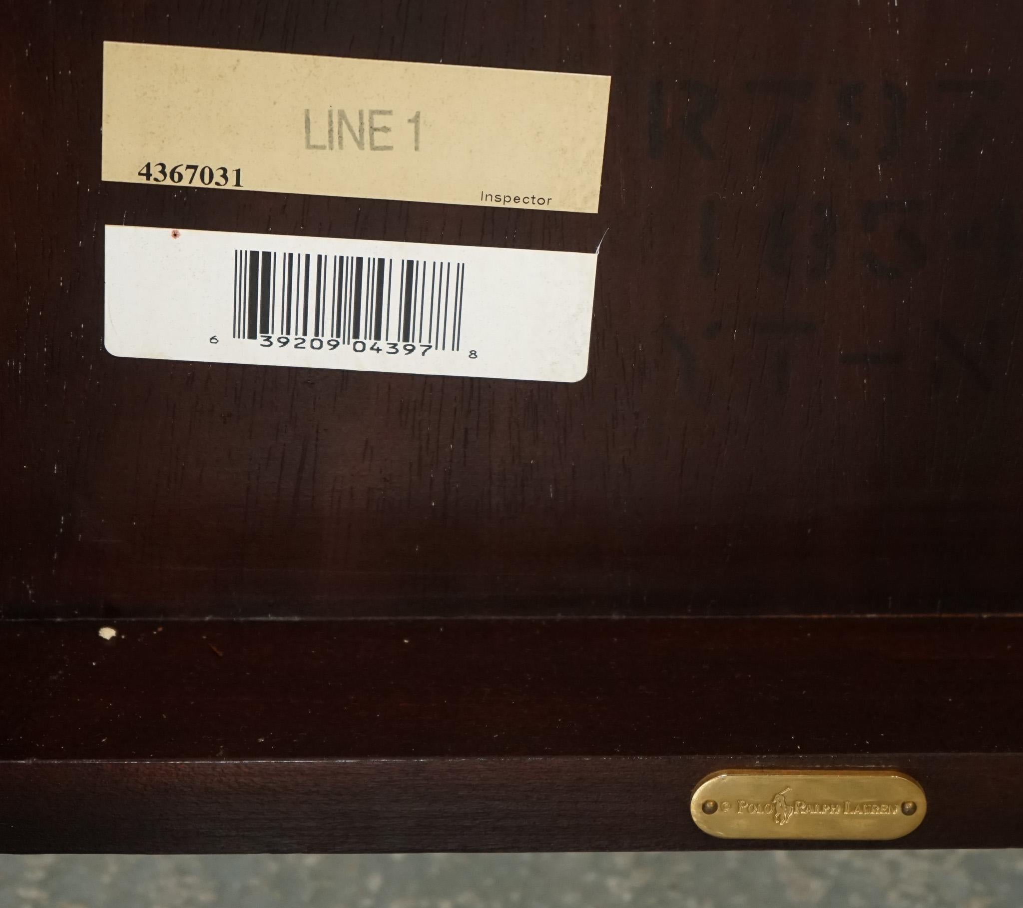 RARE VINTAGE RALPH LAUREN AMERICAN KiNG HUDSON STREET BED For Sale 12