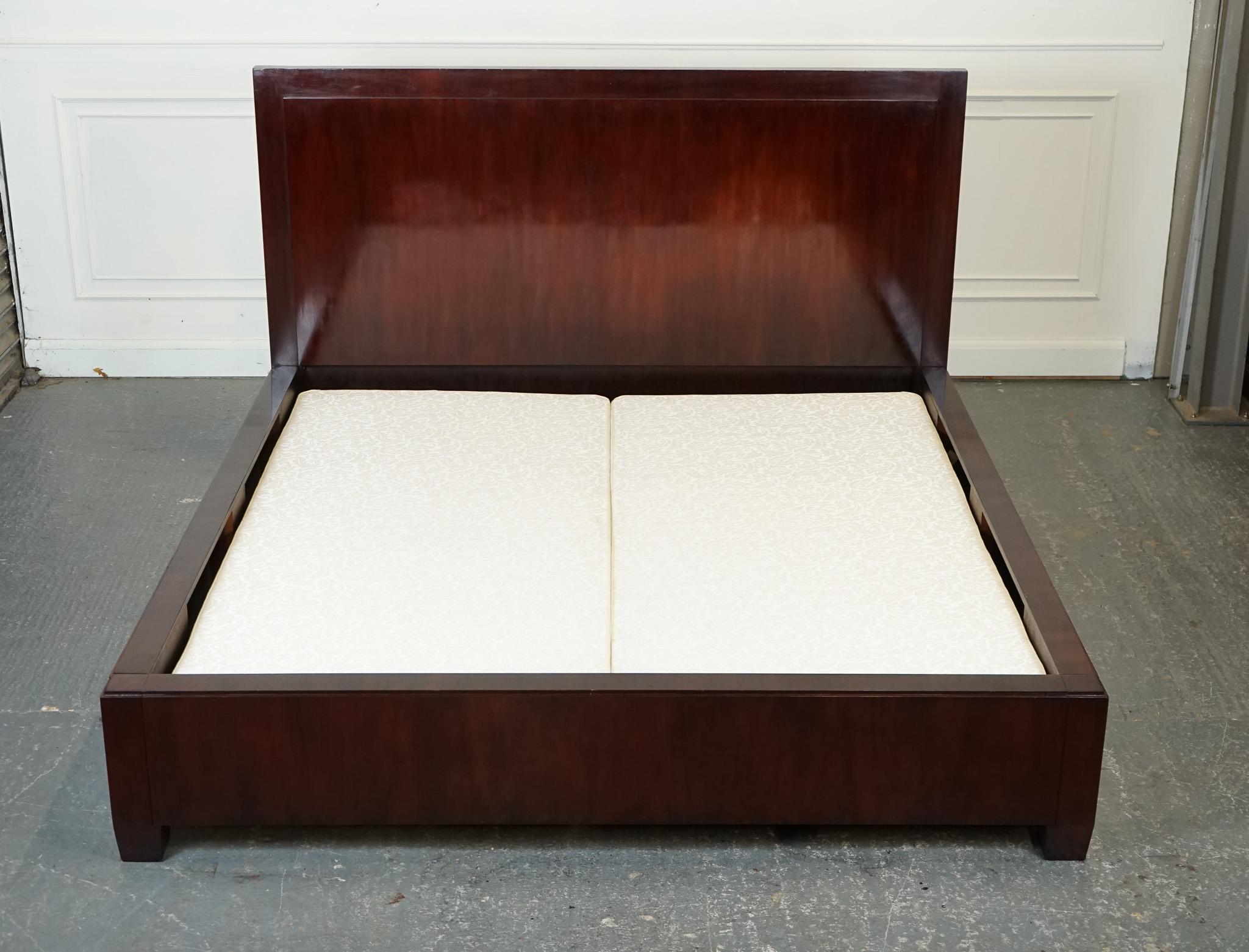 RARE VINTAGE RALPH LAUREN AMERICAN KiNG HUDSON STREET BED In Good Condition For Sale In Pulborough, GB