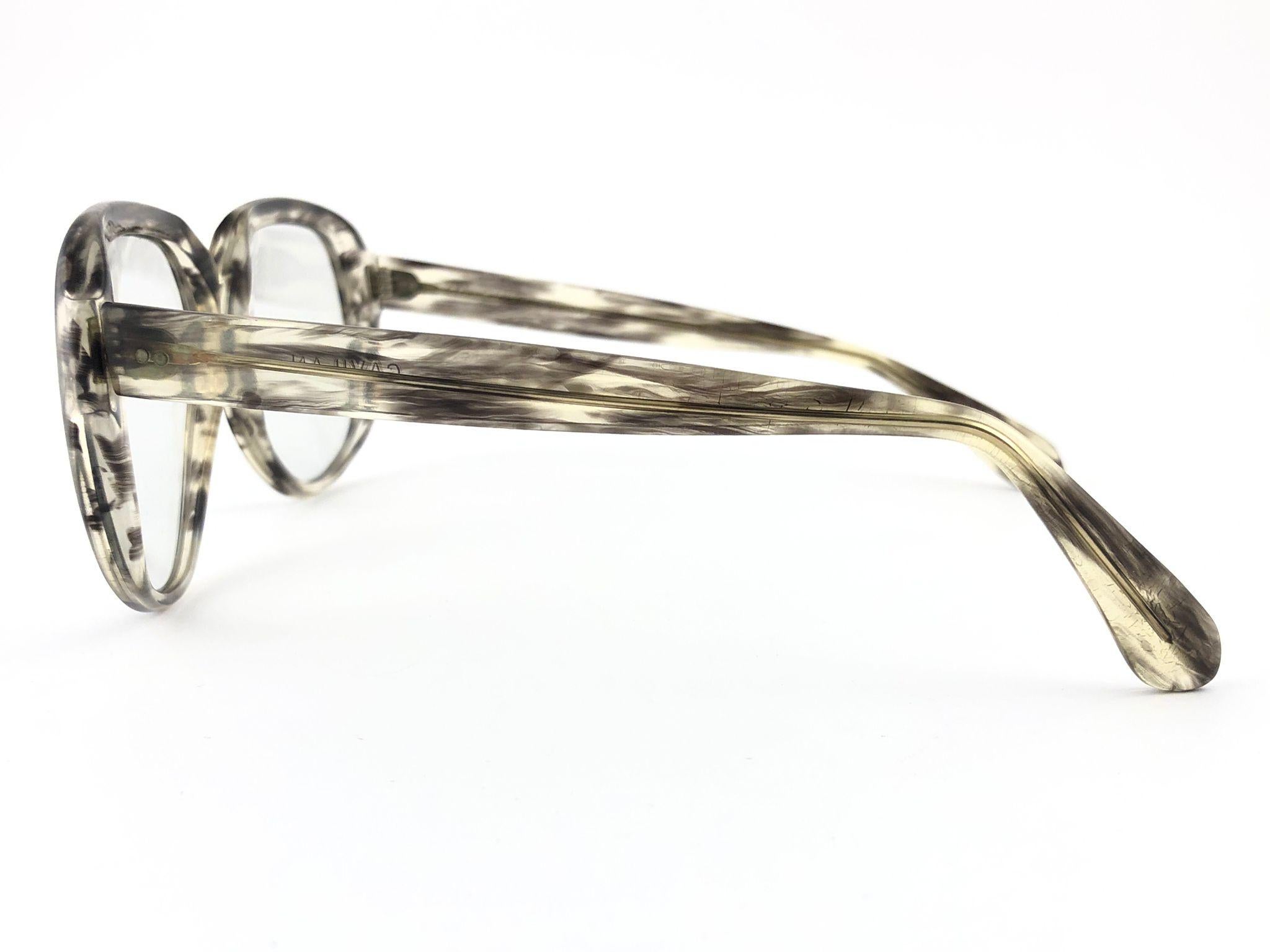 Ray Ban B&L Gavilan rares lunettes de soleil vintage surdimensionnées en verre clair, fabriquées aux États-Unis, années 1970 en vente 6