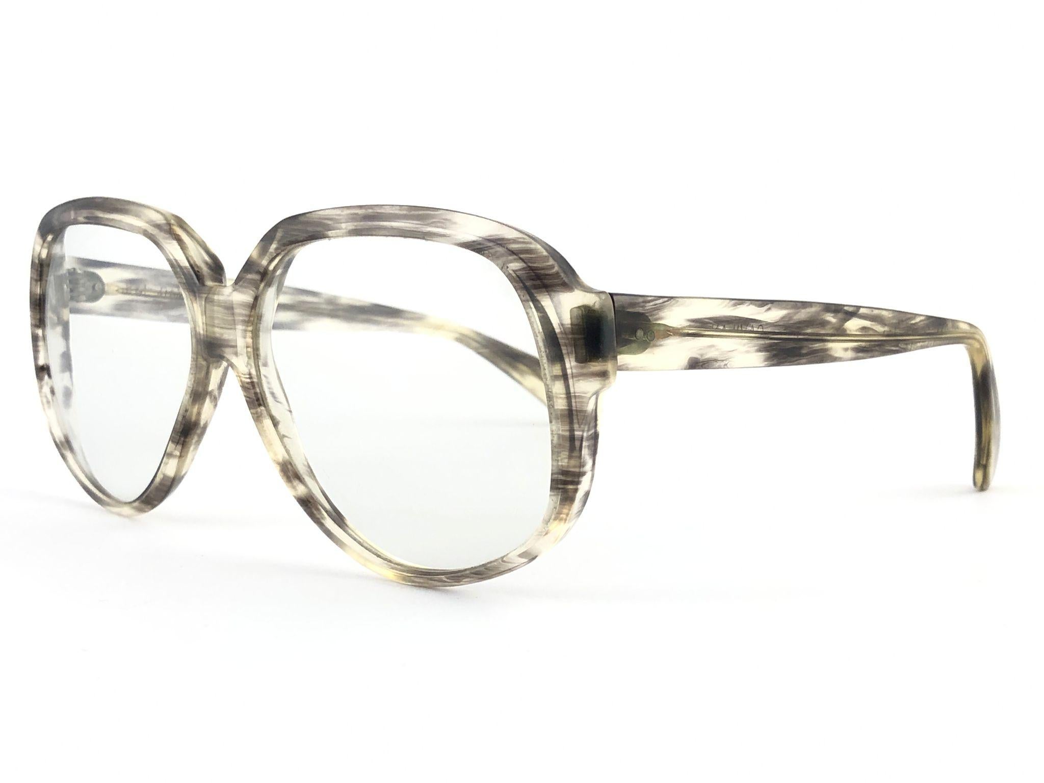 Ray Ban B&L Gavilan rares lunettes de soleil vintage surdimensionnées en verre clair, fabriquées aux États-Unis, années 1970 Excellent état - En vente à Baleares, Baleares