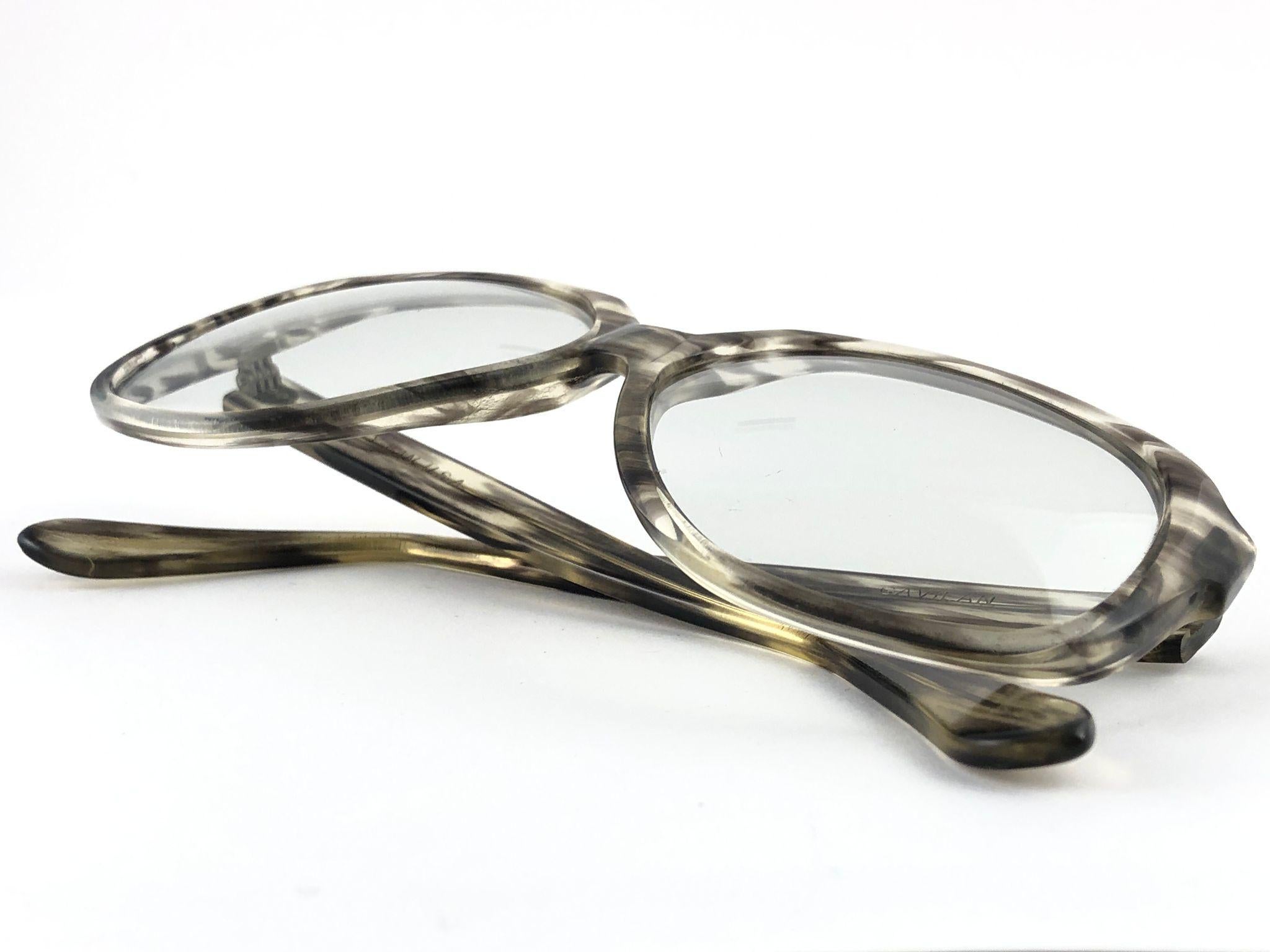 Ray Ban B&L Gavilan rares lunettes de soleil vintage surdimensionnées en verre clair, fabriquées aux États-Unis, années 1970 en vente 4