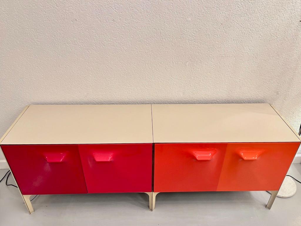 Rare Vintage Raymond Loewy Sideboard by DF2000, France ca. 1968 For Sale 10