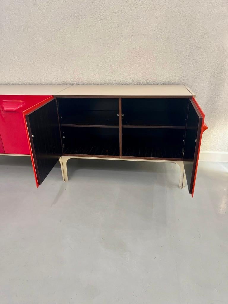 Rare Vintage Raymond Loewy Sideboard by DF2000, France ca. 1968 For Sale 2