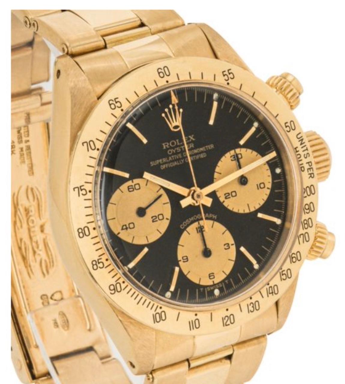 rolex le mans daytona yellow gold