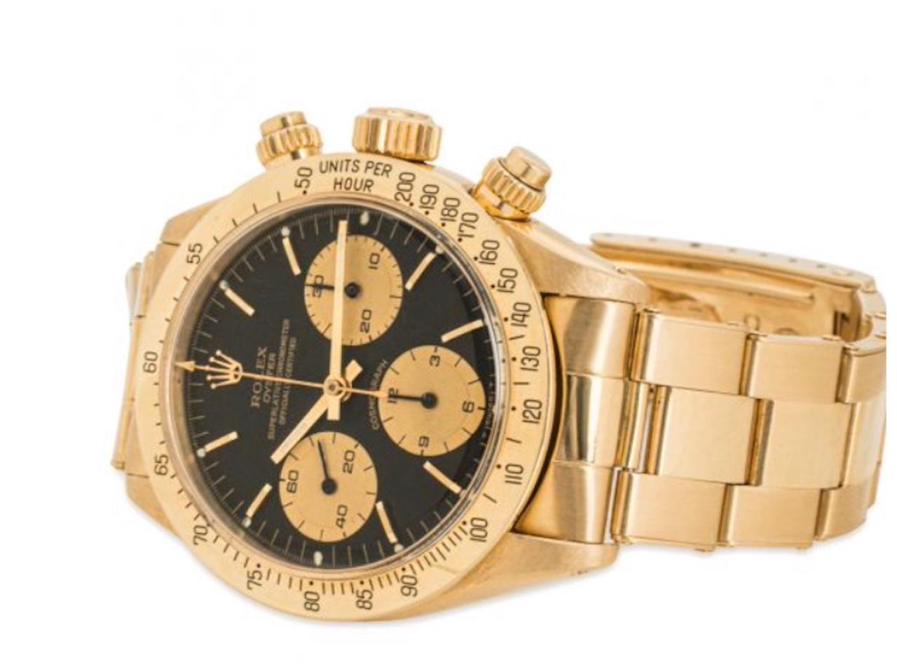 rolex le mans yellow gold
