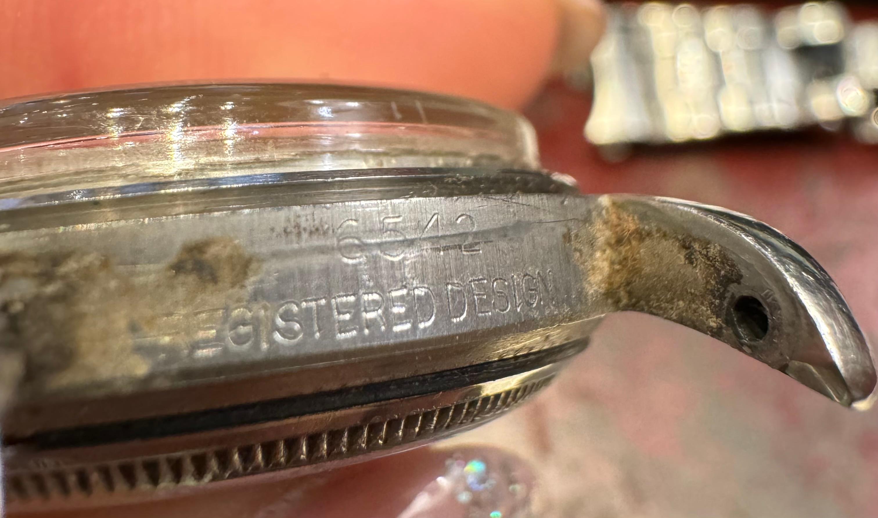 Rare Vintage Rolex GMT Master 6542 OCC, 1958 For Sale 2