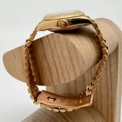 Rare Vintage Rolex President Datejust 26 Champagne Stick Dial Gold Watch 69178