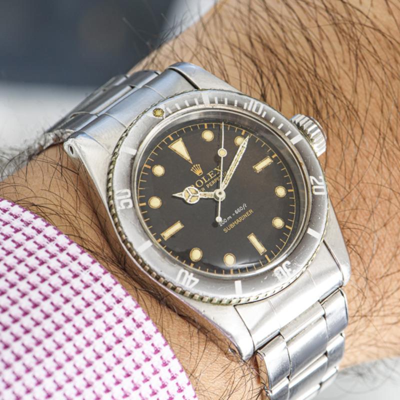 Rare Vintage Rolex Submariner James Bond Big Crown Stainless Steel Automatic For Sale 3