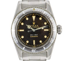 Rare Vintage Rolex Submariner James Bond Big Crown Stainless Steel Automatic