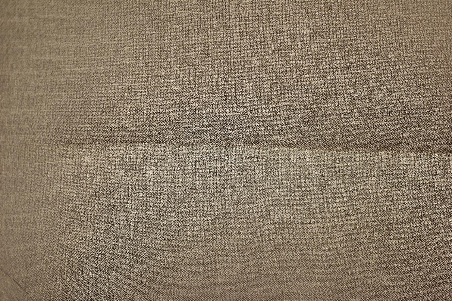 Rare Vintage Scandinavian Modern 2-Seater Brown Fabric & Oak Sofa Grace by Ikea For Sale 8