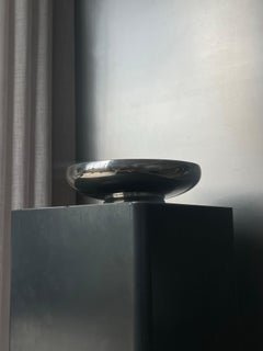 Rare Vintage Steel Bowl by Sambobet - Gio Ponti 1970's Made in Italy, Signed