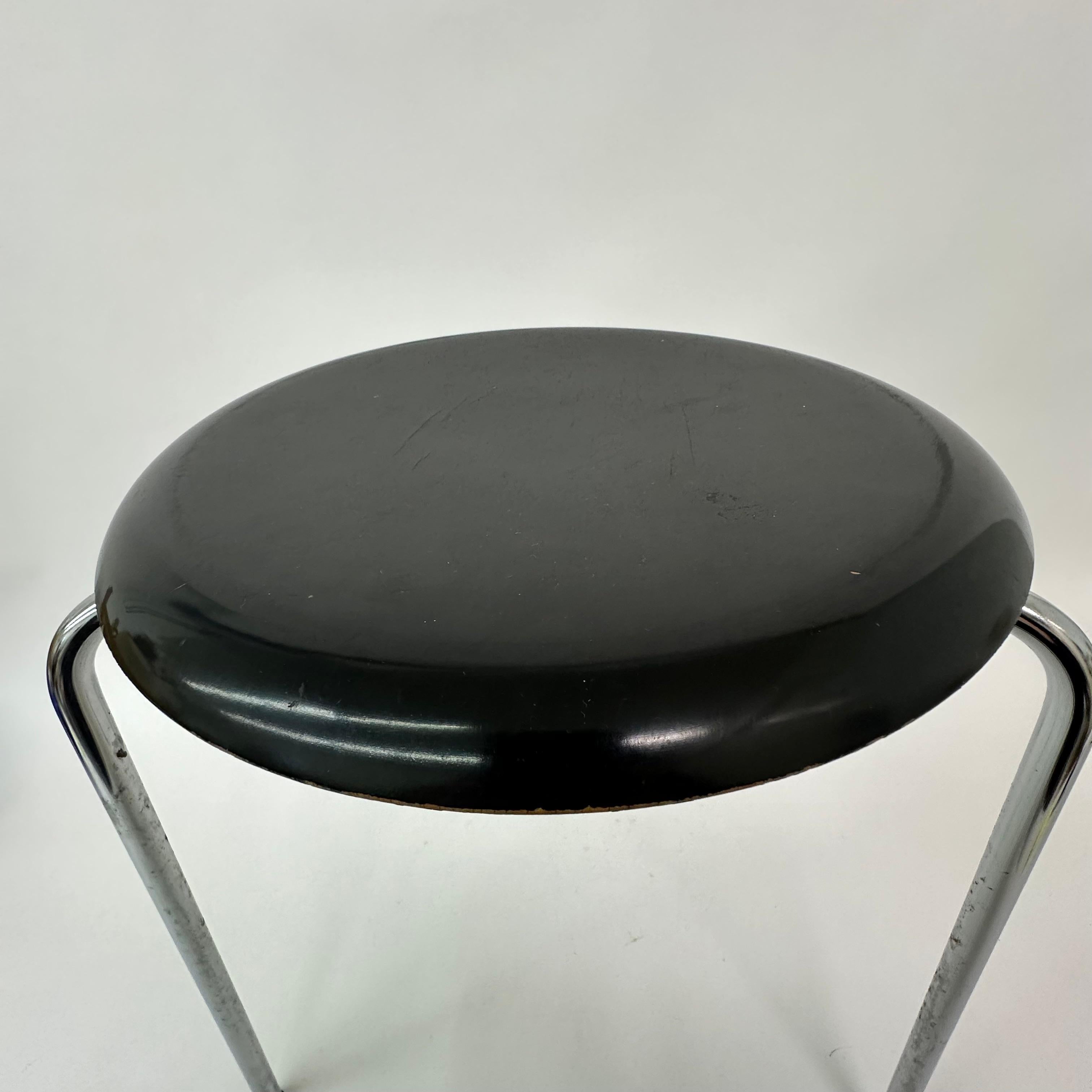 Rare vintage stool model 3170 by Arne Jacobsen for Fritz Hansen , 1970’s For Sale 1