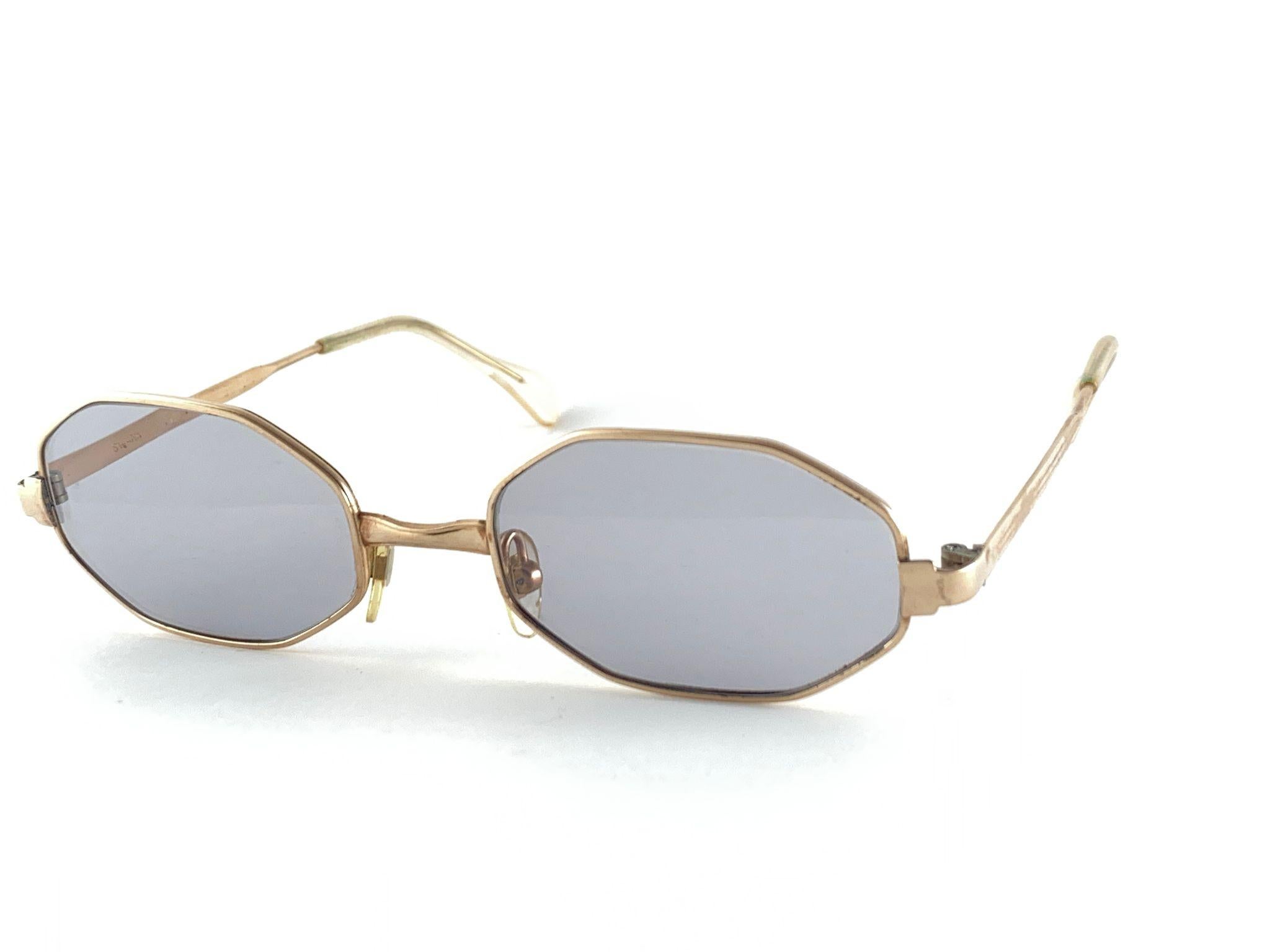 Rare Vintage Swank Barbudo Frame 1960'S Sunglasses Made In Spain In Excellent Condition For Sale In Baleares, Baleares