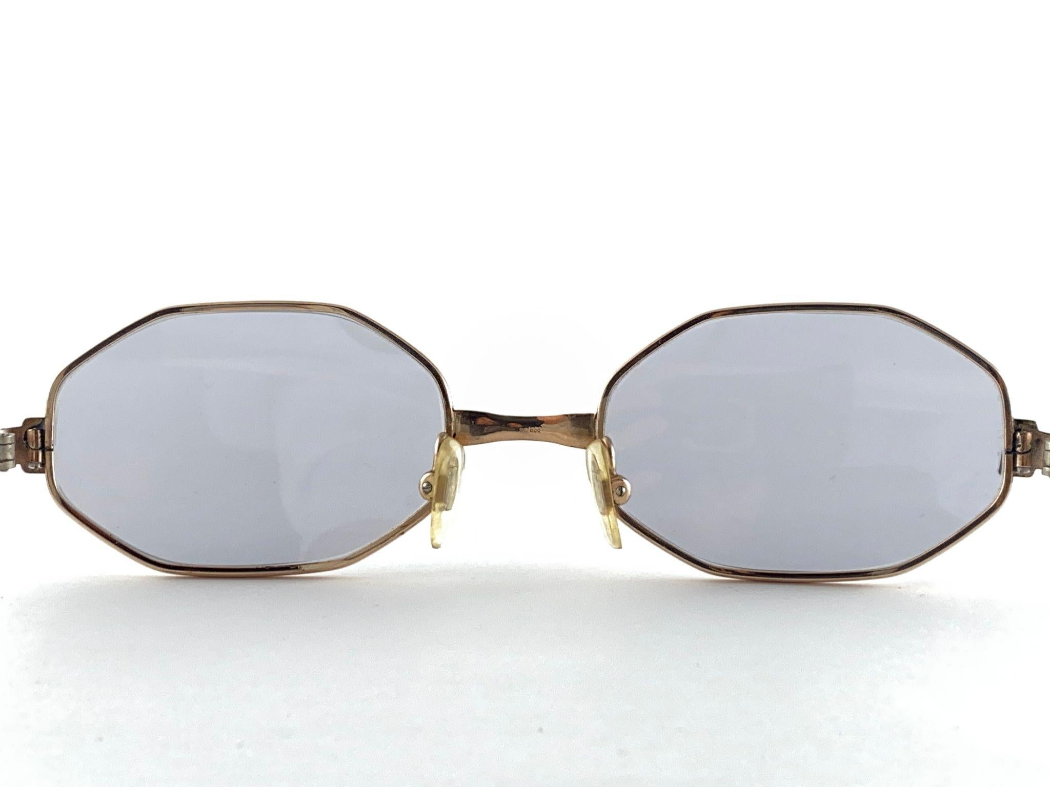 Women's or Men's Rare Vintage Swank Barbudo Frame 1960'S Sunglasses Made In Spain For Sale