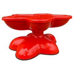 Rare Vintage Swivel Molar Coffee Table by Wendell Castle