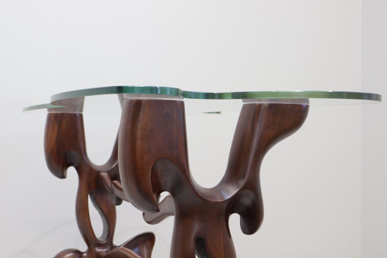 Rare Vintage  Table Console by Paul Laszlo 1950 Signed For Sale 8