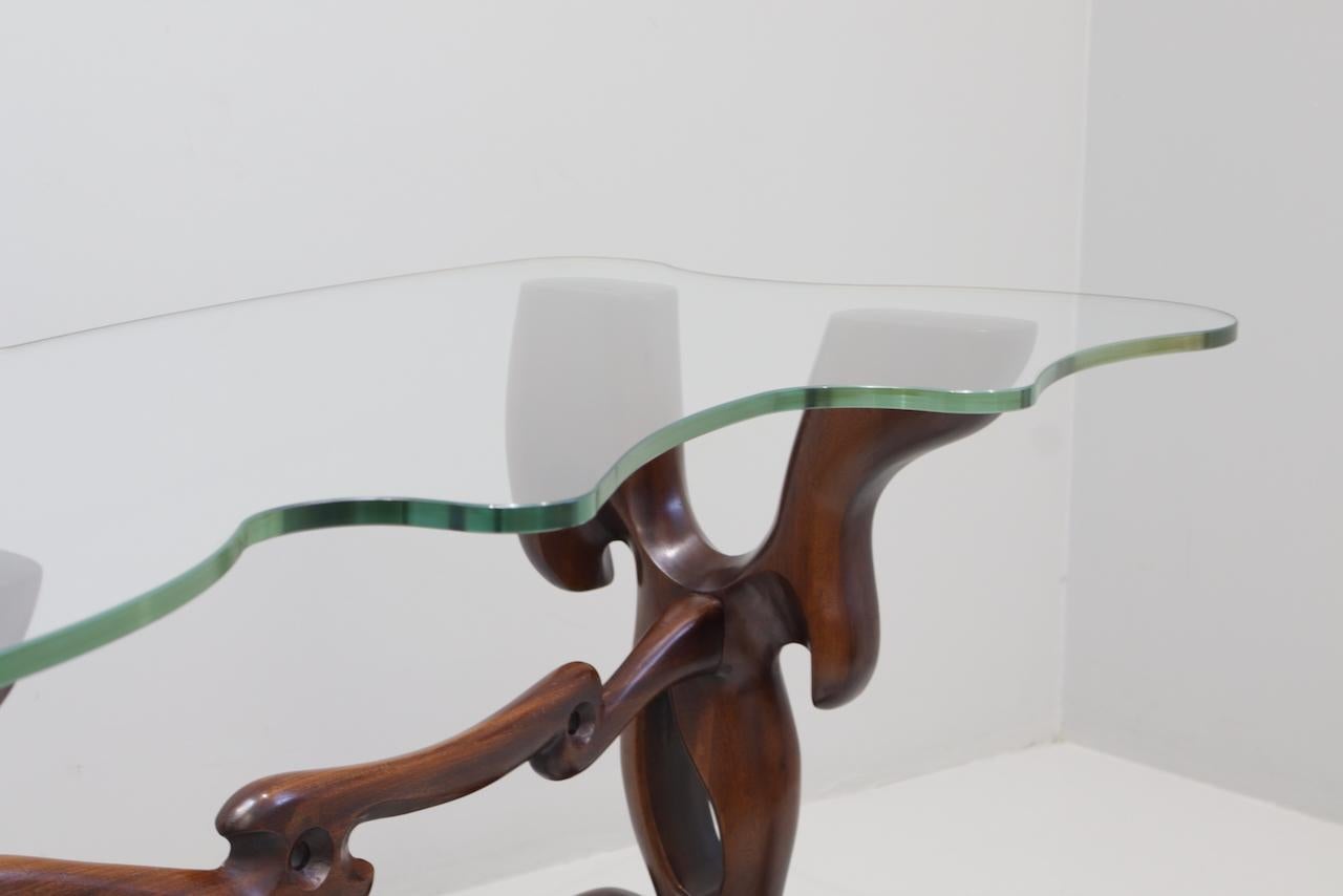 Mid-20th Century Rare Vintage  Table Console by Paul Laszlo 1950 Signed For Sale