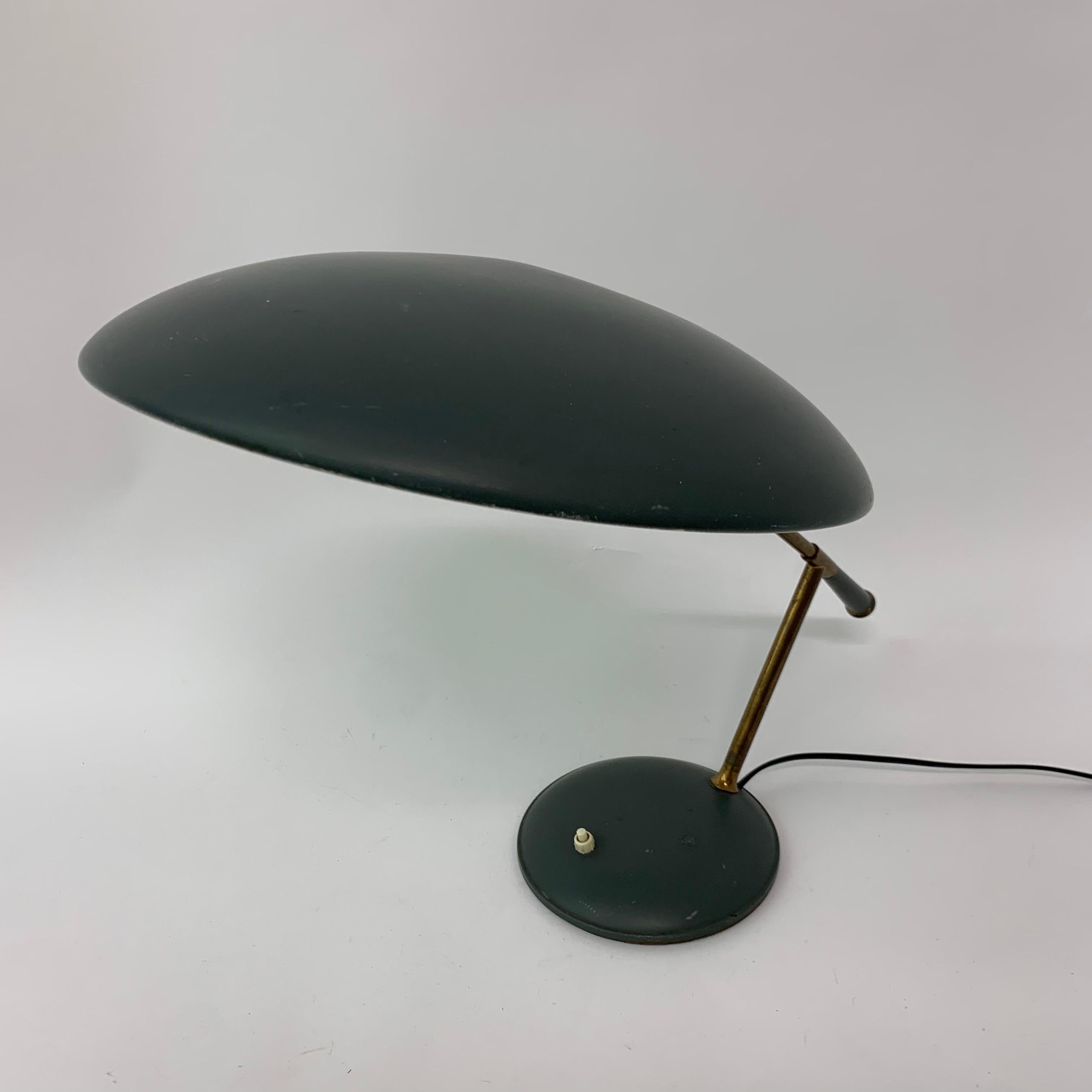 Rare Vintage Table Lamp by Louis C. Kalff for Philips, 1950s For Sale 9