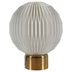 Rare Vintage Table Lamp No 375 by Danish Esben Klint for Le Klint Denmark 1940's