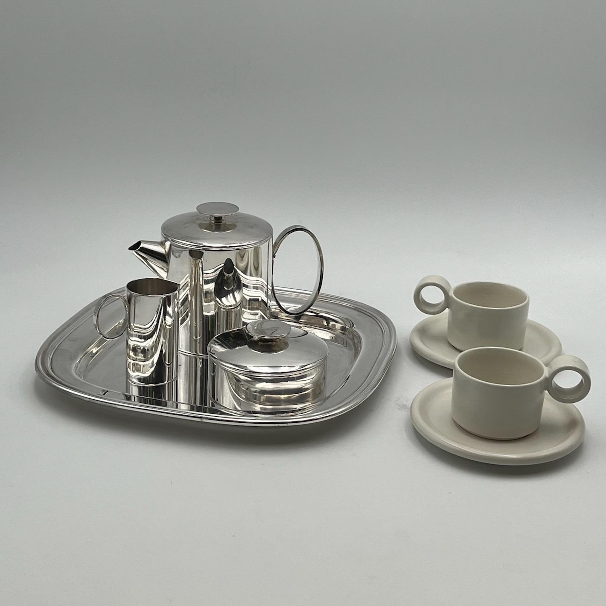 Vintage Tableware Gallia Collection by Sabattini for Christofle, 1950s For Sale 1