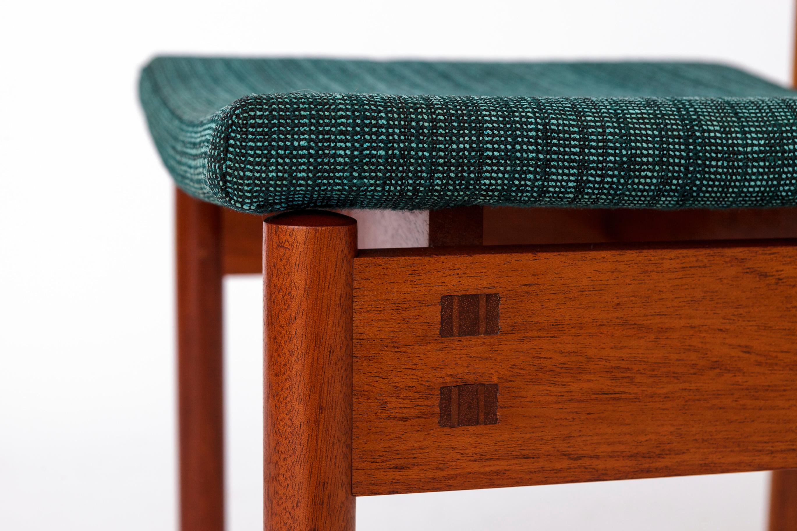 Mid-20th Century Rare Vintage Teak Desk Chair  Mid-Century Office Chair (1960s-1970s)  Original