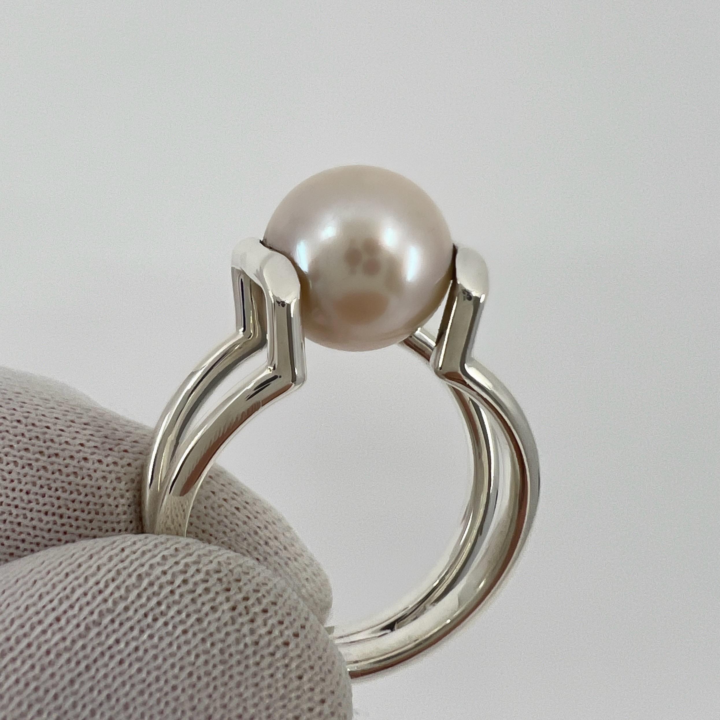 tiffany hardwear pearl ring