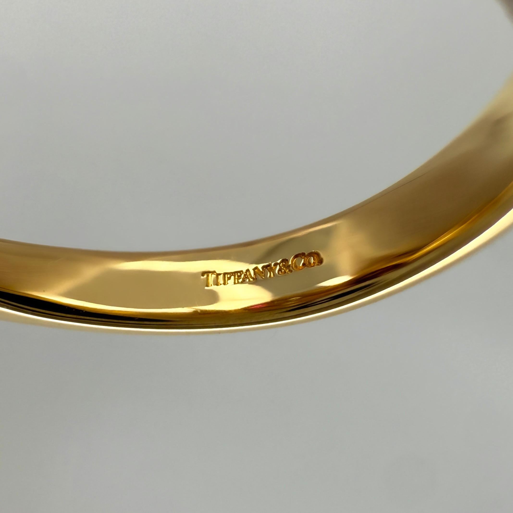 Rara Tiffany & Co. d'epoca. Anello Victoria con rubino e diamante in oro giallo 18 carati in vendita 3