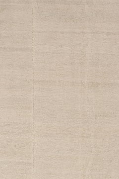 Tapis & Kilim turc Kilim vintage rare à panneaux blancs et beiges tissés
