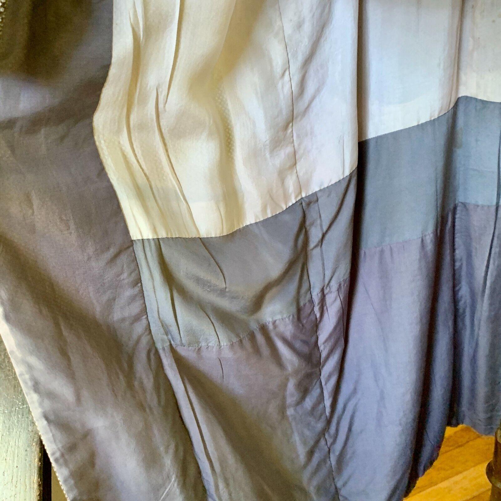 SELTENer Vintage Unisex Japanischer langer Robe Kimono aus Seide im Angebot 8