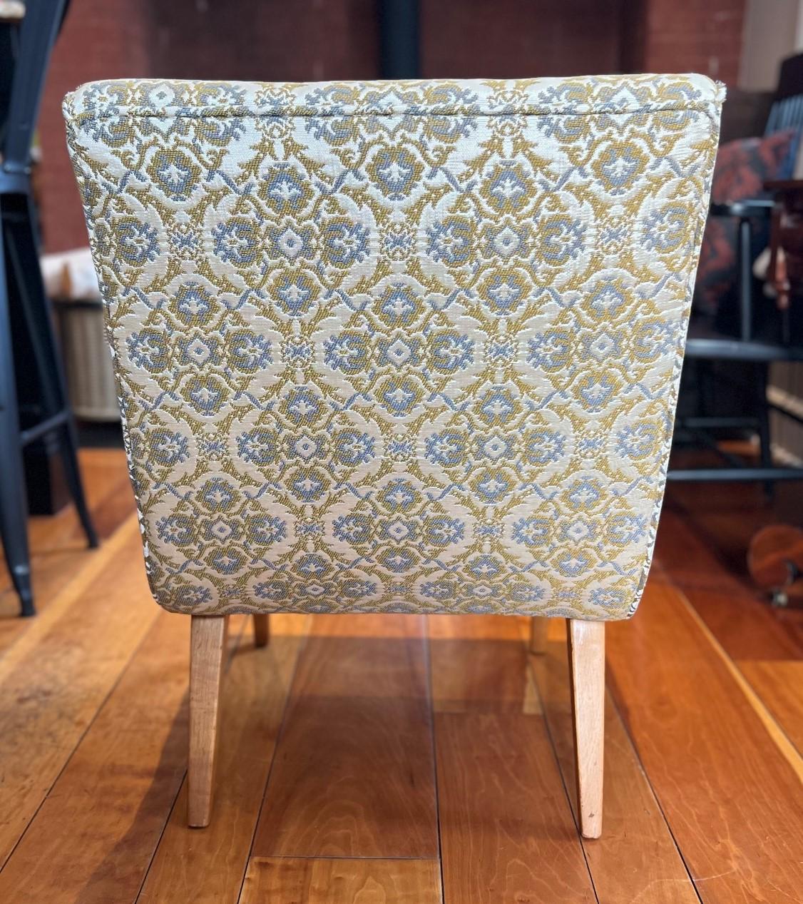 American Rare Vintage Upholstered Jens Risom Vostra Easy Chair for Knoll Associates, NYC For Sale