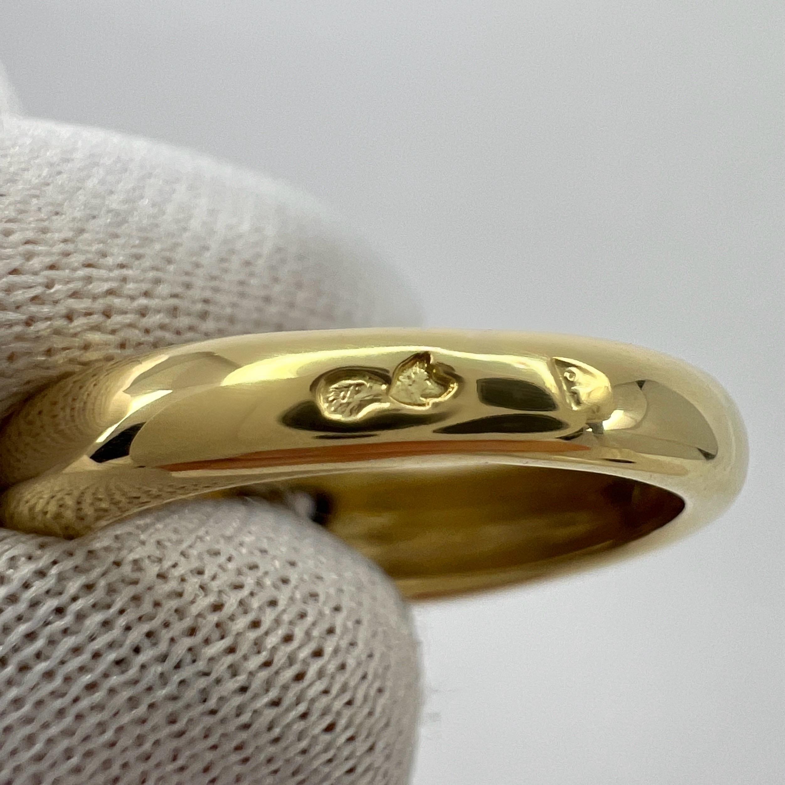 Seltener Vintage Van Cleef & Arpels Diamant Herz Dome 18k Gelbgold Platin Ring im Angebot 3