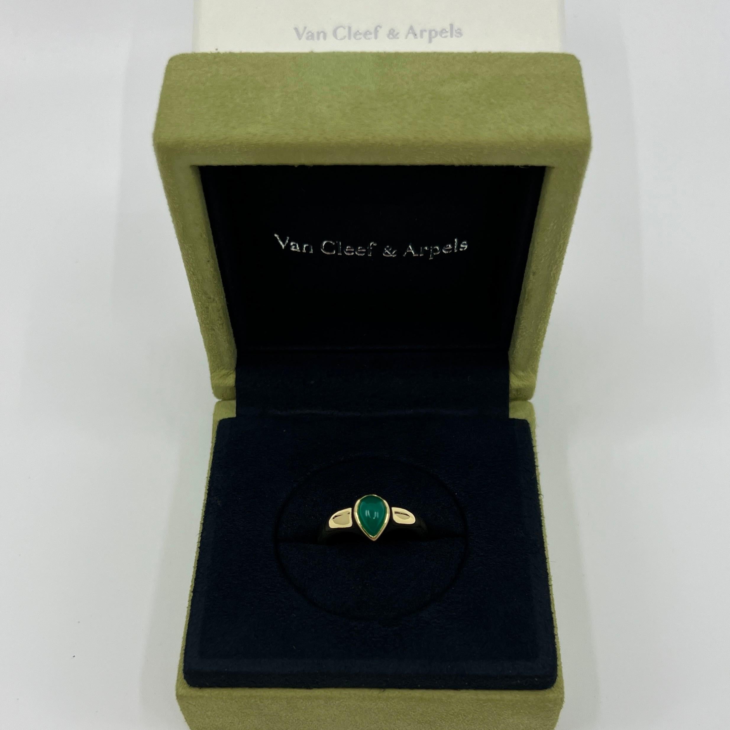 van cleef ring green