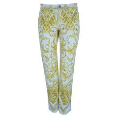 Rare Vintage Versace barocco print jeans