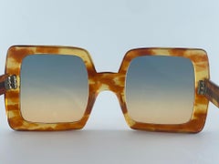 Rare Vintage Vito Paris Handmade Tortoise 1970'S Sunglasses Paris