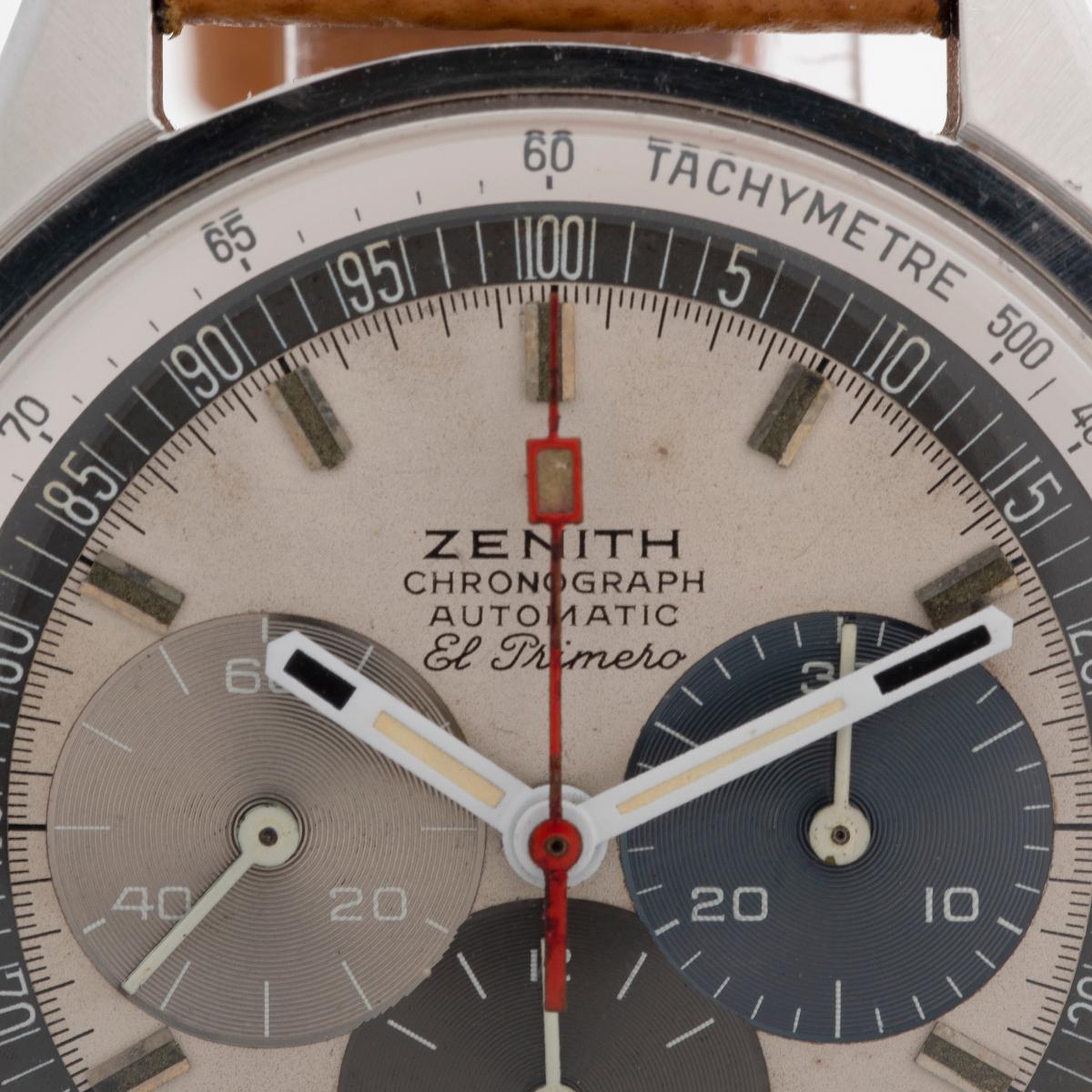 Women's or Men's Rare Vintage Zenith El Primero Ref A386, Superb Provenance, with Extract