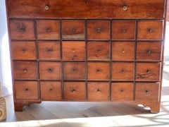 Rare Virginia, Richmond School, Yellow Pine Apothecary Cupboard, 1790-1820