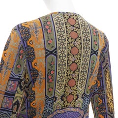 rare VIVIENNE TAM blouson bombardier imprimé oiseaux-dragons chinoiserie Dynasty violet