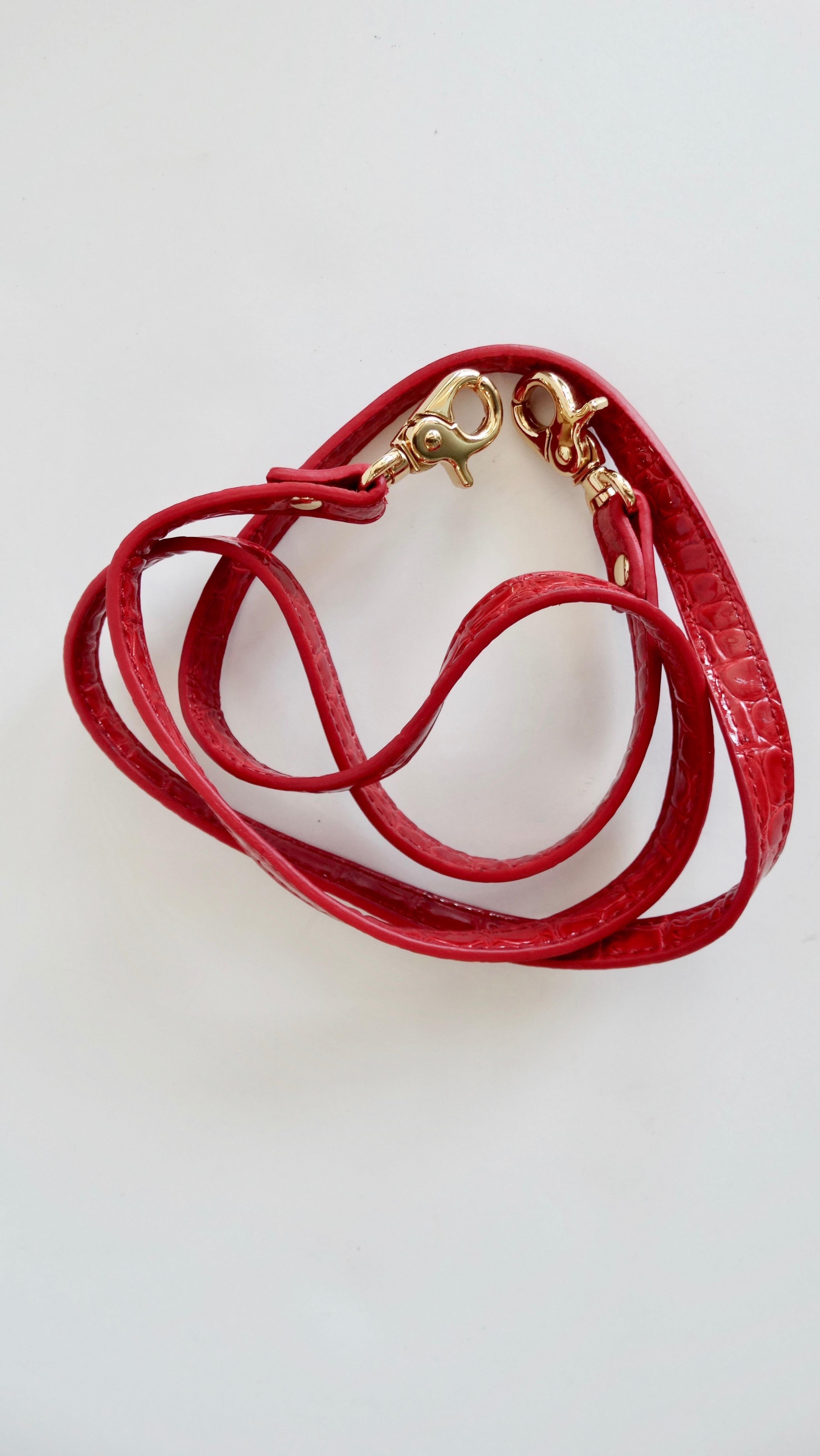 Rare Vivienne Westwood Red Chancery Heart Bag 5