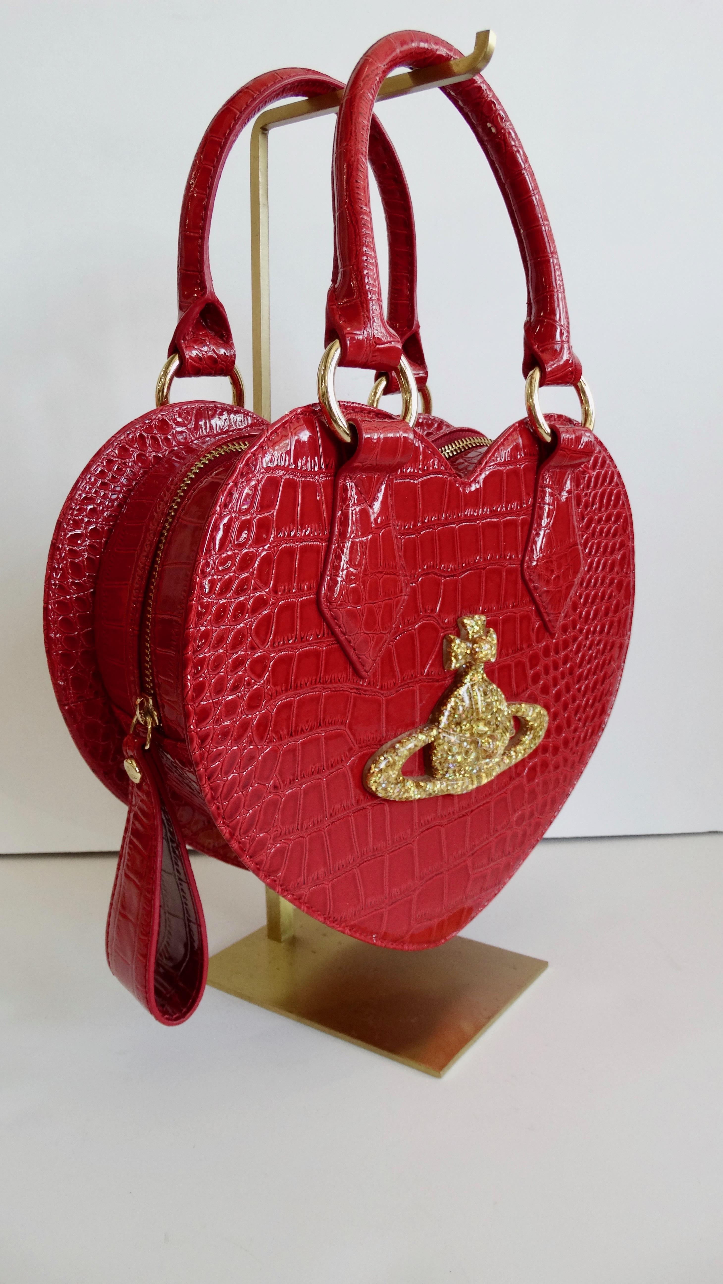 Women's or Men's Rare Vivienne Westwood Red Chancery Heart Bag