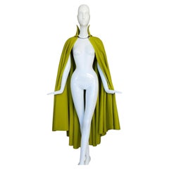Rare Vivienne Westwood Wool Cape Hooded Tabarro
