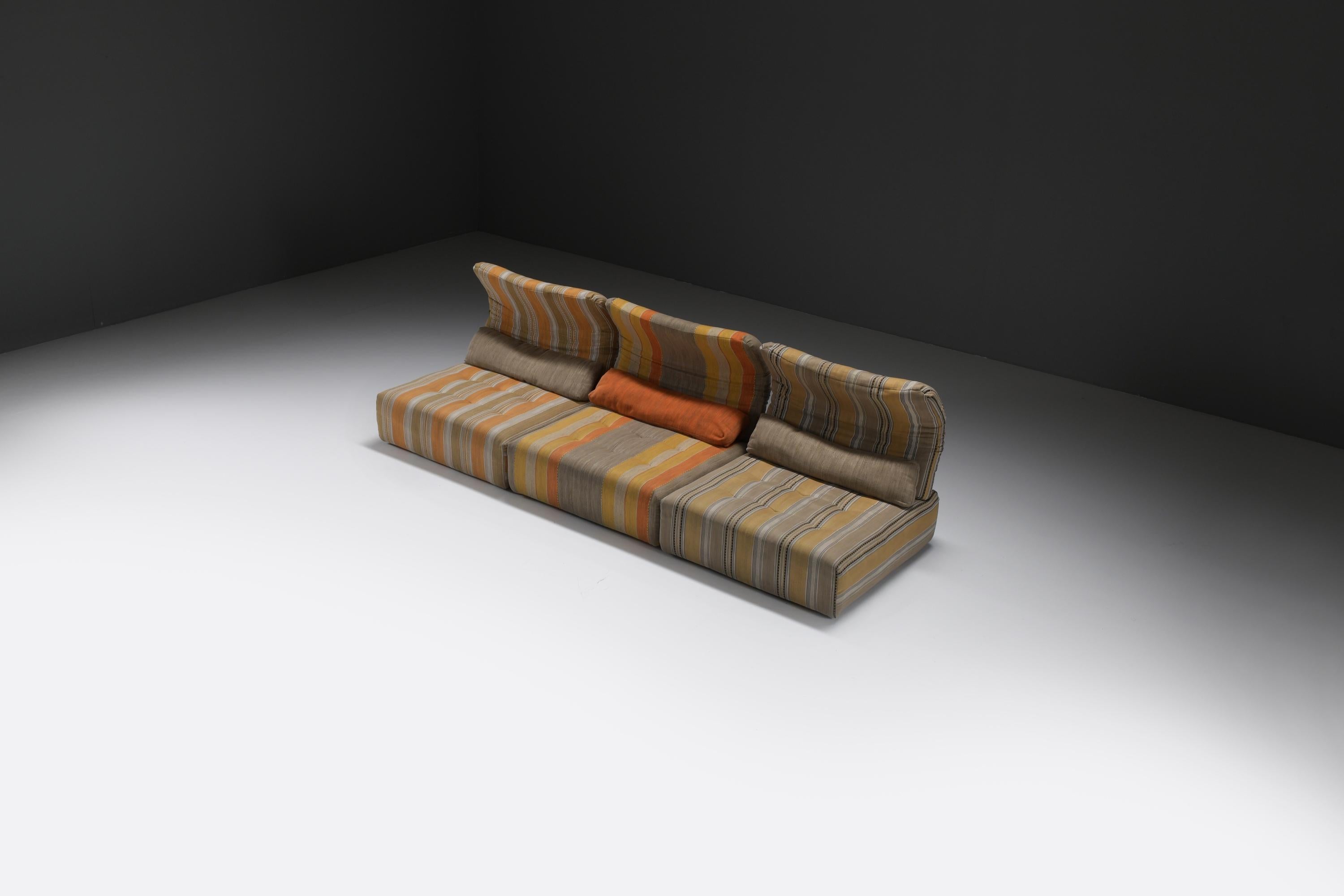 Rare Voyage Immobile ‘Carpe Diem’ sofa by Studio Roche Bobois for Roche Bobois 1
