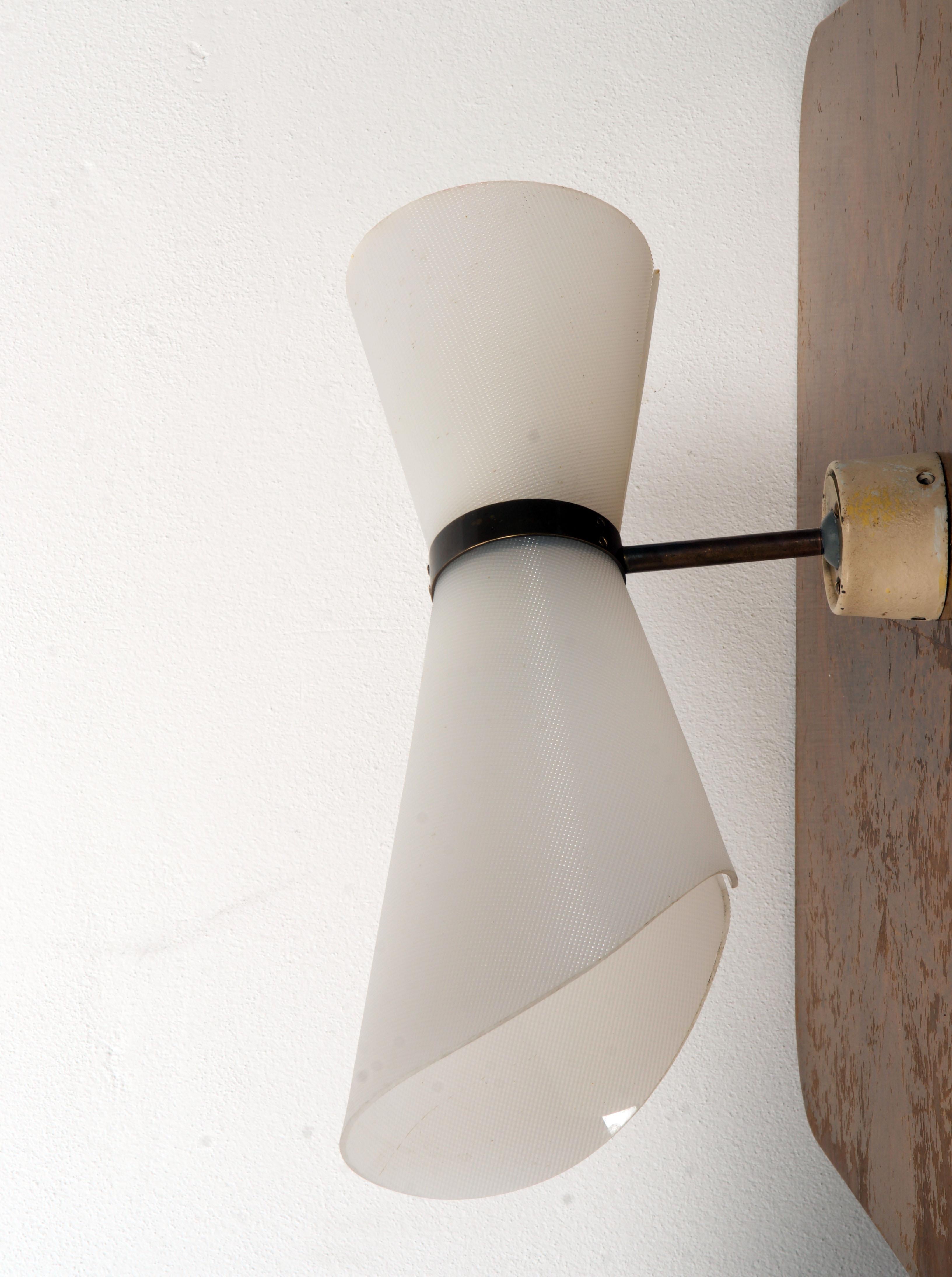 Rare Wall Light Sconce by J.T. Kalmar In Good Condition For Sale In Vienna, AT