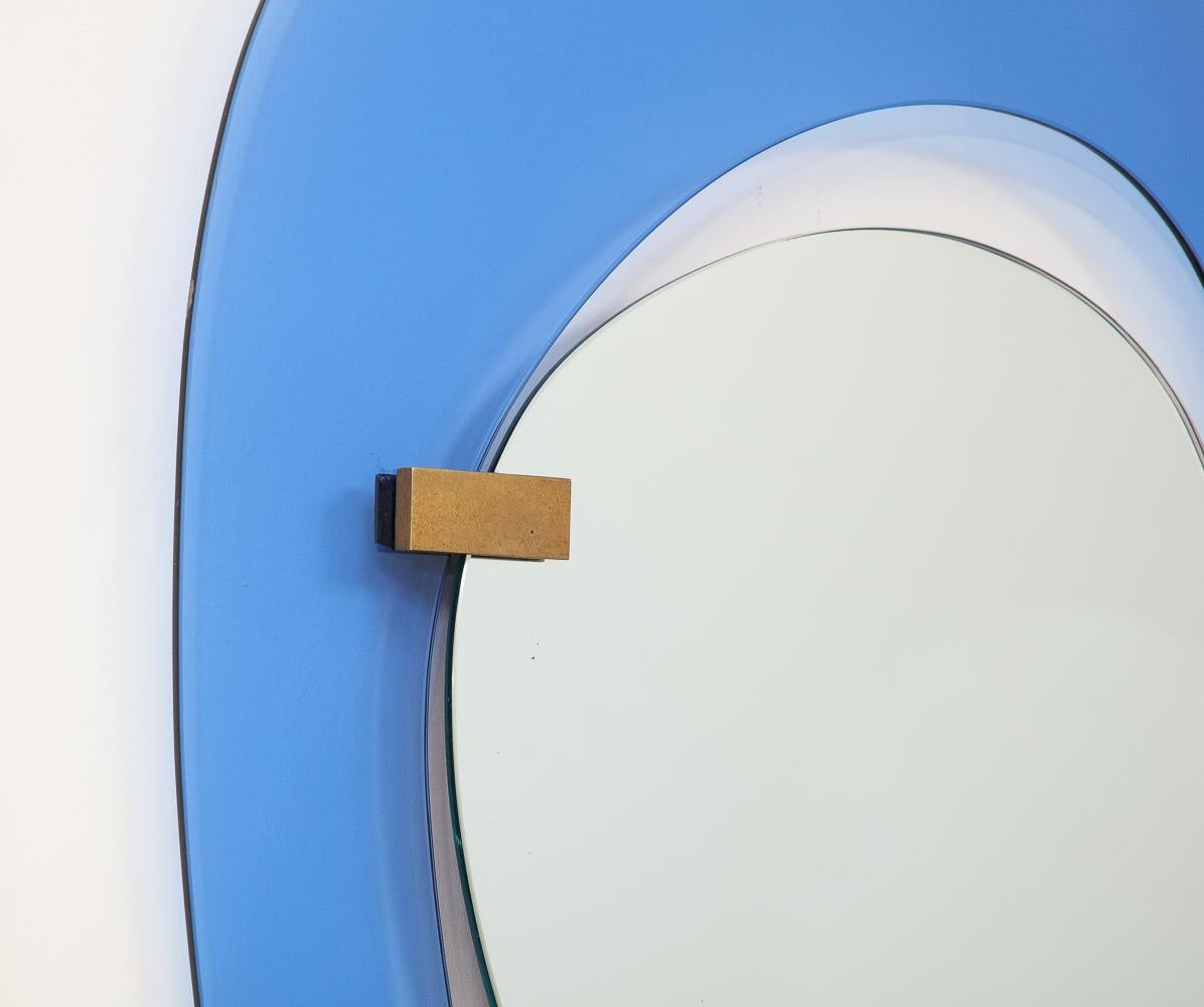 Italian Rare Wall Mirror by Max Ingrand for Fontana Arte