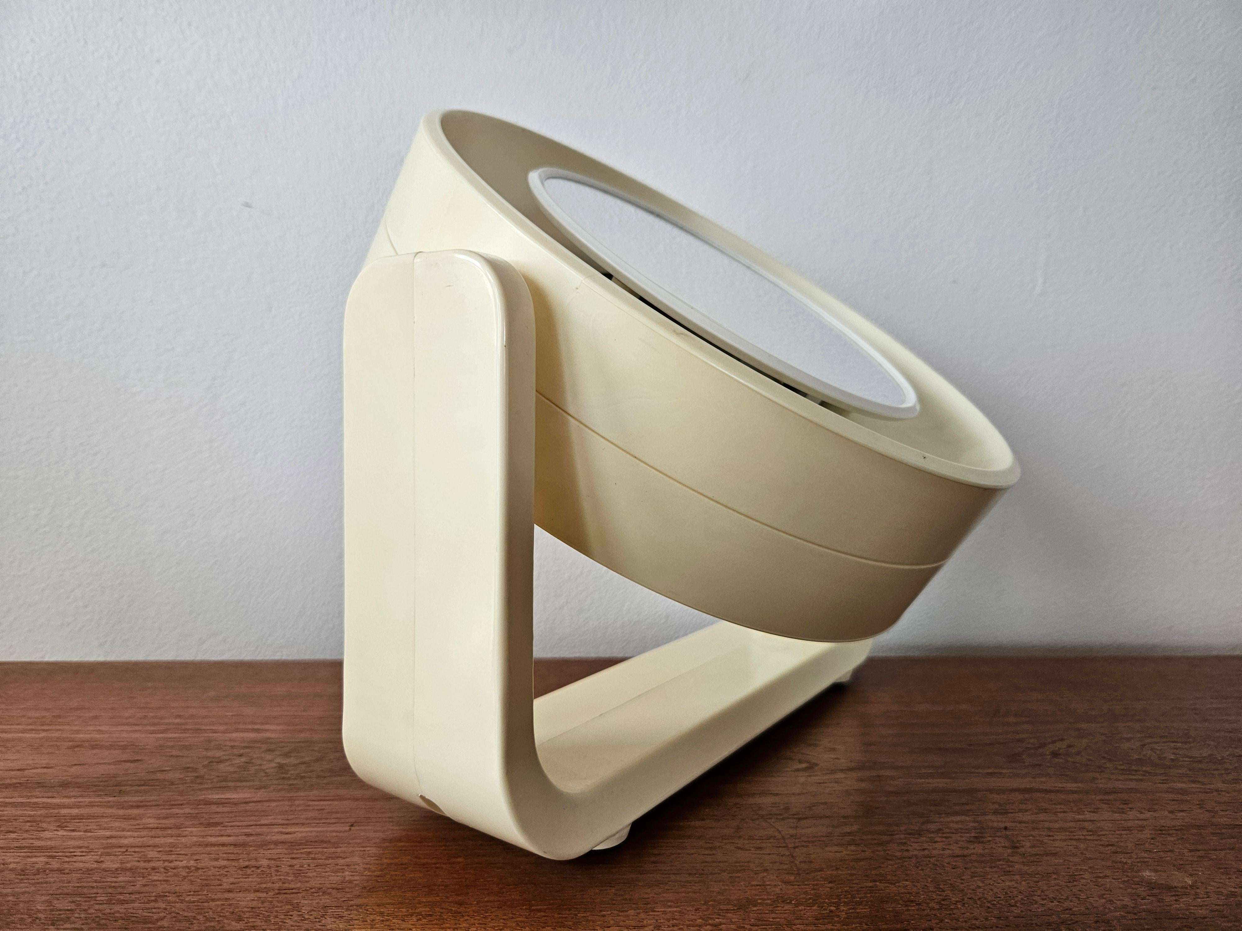 Seltener Wand- oder Tischspiegel mit Hintergrundbeleuchtung Midcentury, ALLSTAR, Deutschland, 1970er (Spiegel) im Angebot