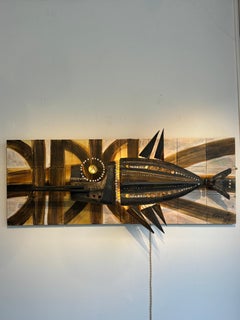 Rara escultura mural de Georges Pelletier