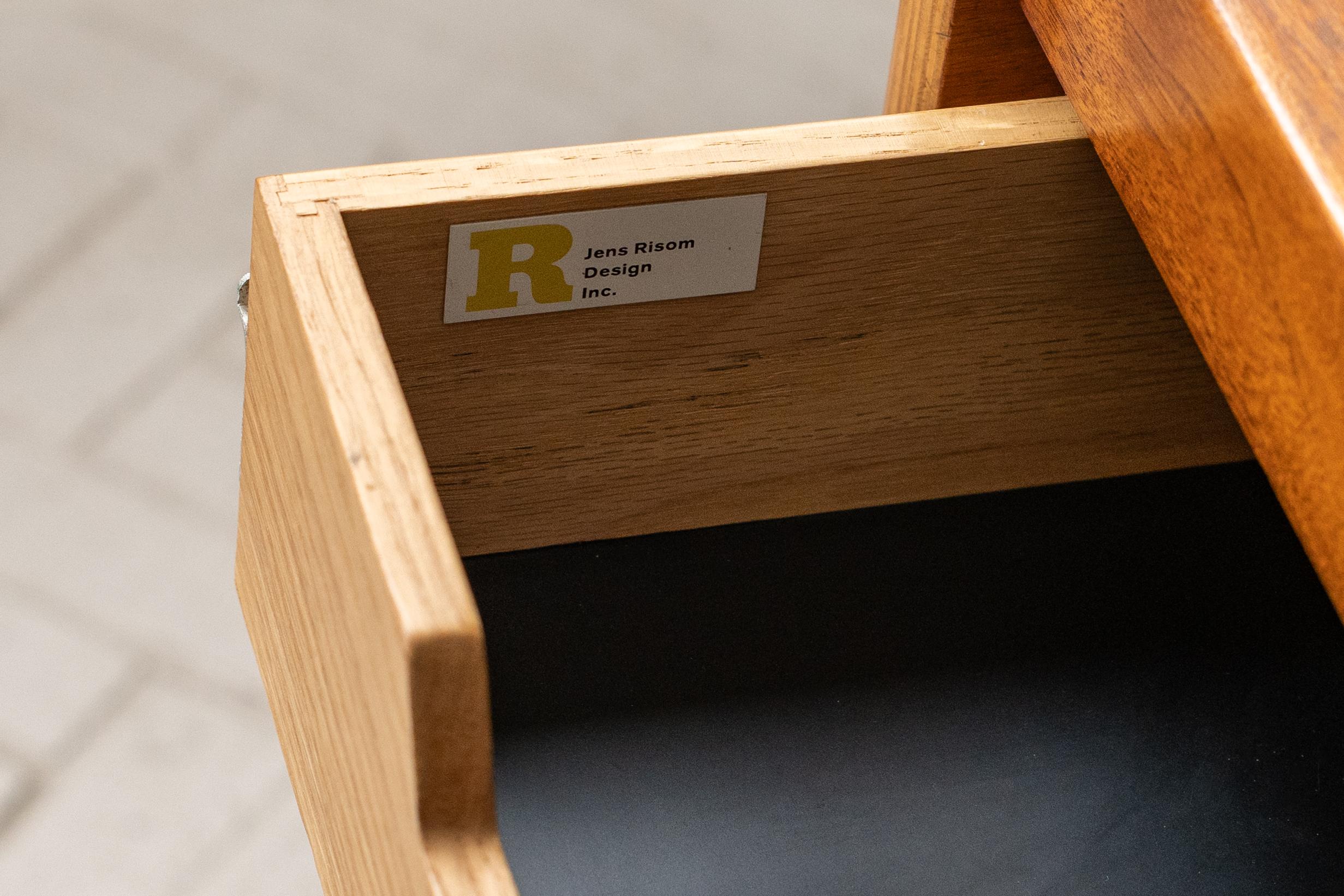 Rare Walnut Sideboard by Jens Risom For Sale 13